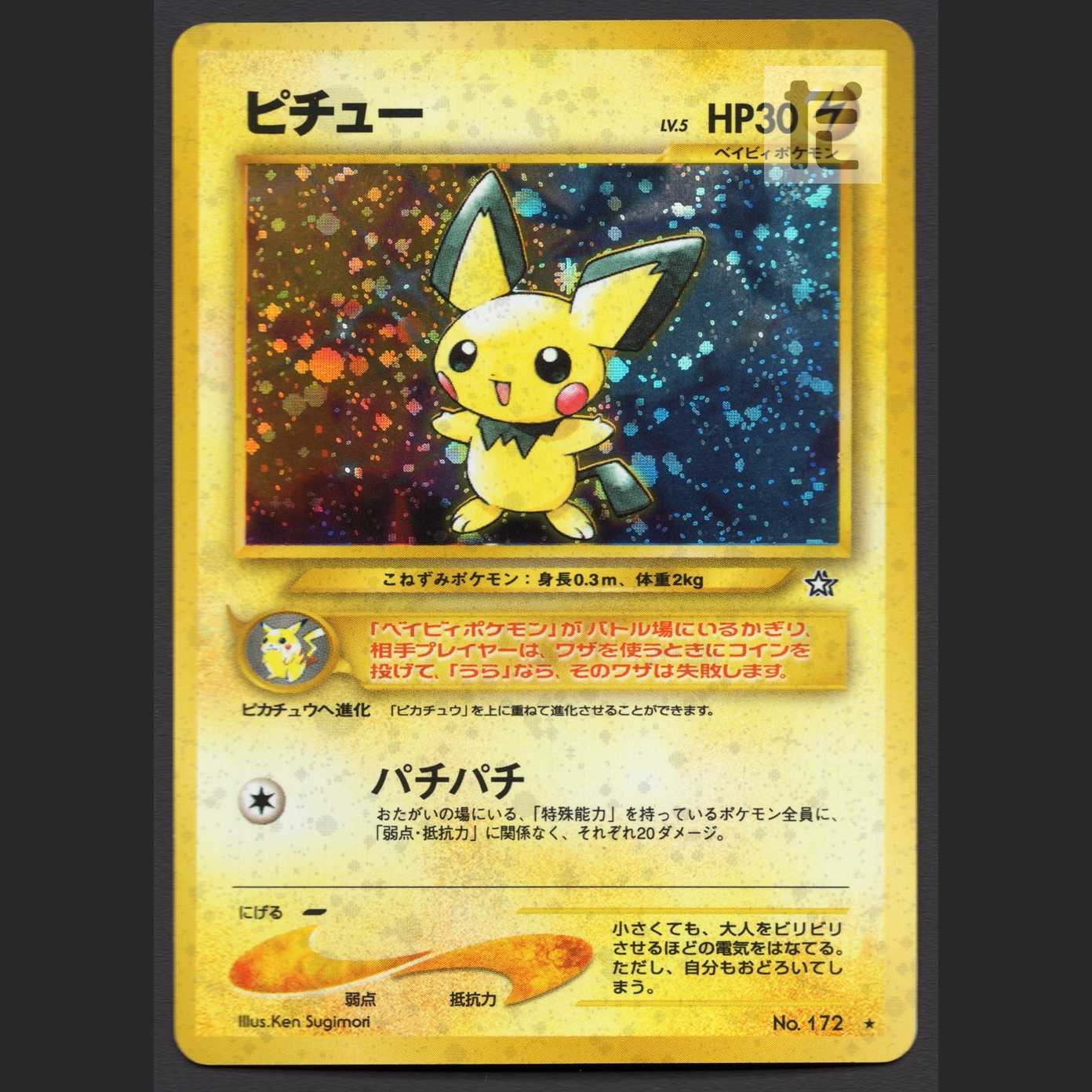 Pichu LV.5 [Plaid] old back/managed by MP3133