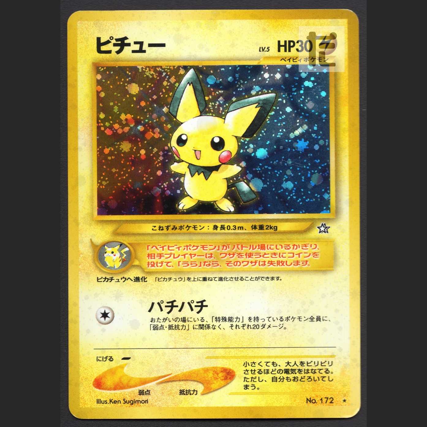 Pichu LV.5 [Plaid] old back/managed by MP3132