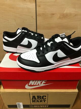 Nike Dunk Low Retro Ho Wight/Black Wight DD1391-100 25cm
