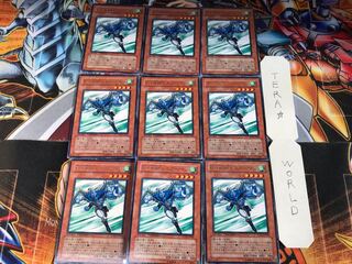 Elemental HERO Stratos DT06 3 Dueling Terminals, set of 9, Tera.