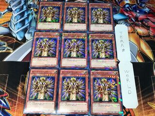 Senju of the Thousand Hands DT10 2 Duel Terminal, set of 9 cards, Tera.