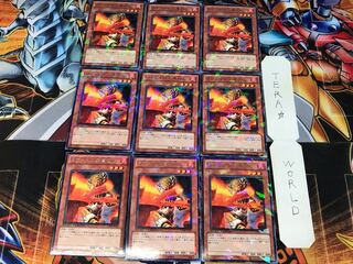 ラヴァルの炎車回し DT09 2 デュエルターミナル 9枚セット てら