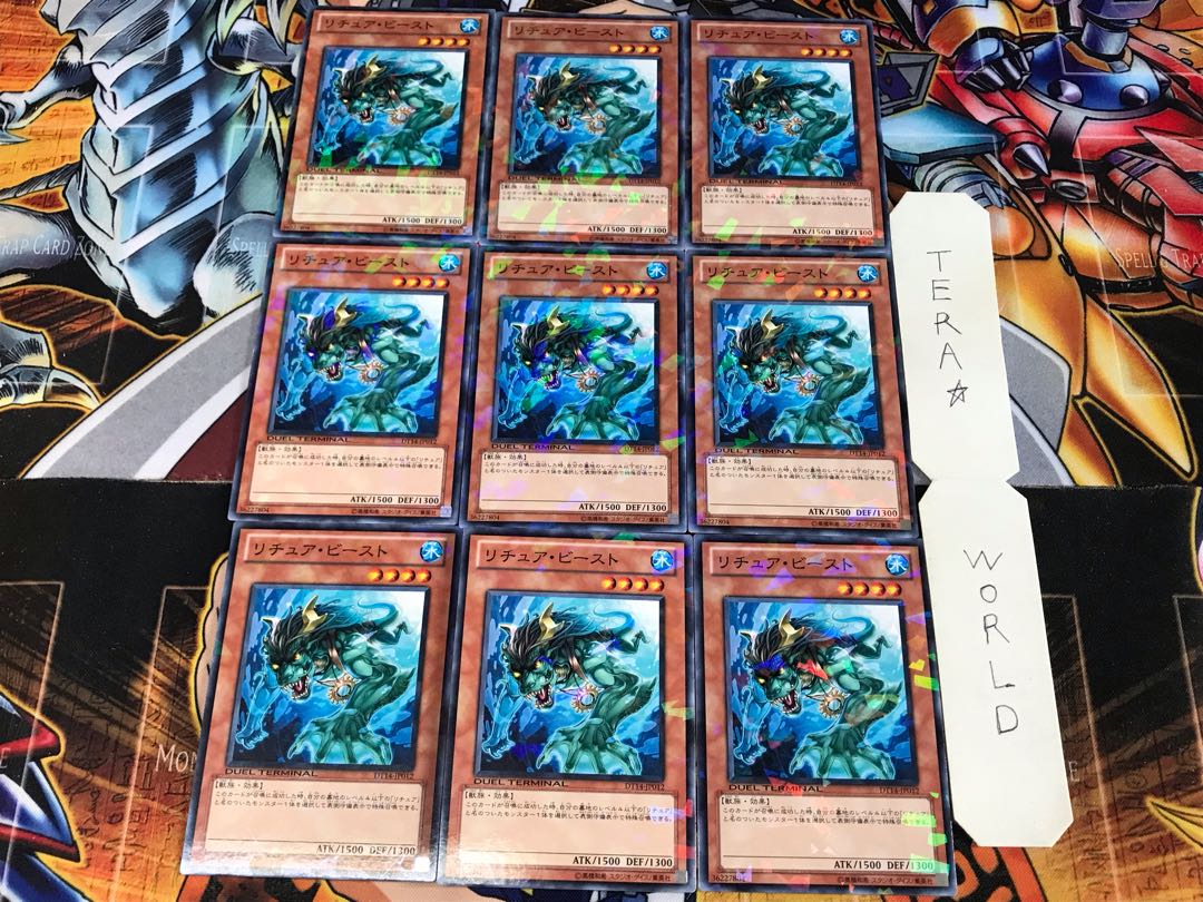 リチュア・ビースト DT14 3 デュエルターミナル 9枚セット てら