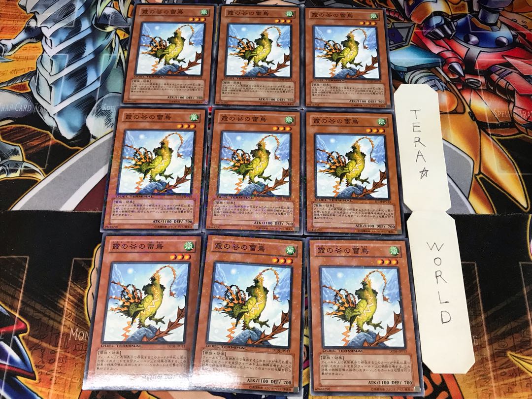 Mist Valley Thunderbird DT01 1 Duel Terminal, set of 9 Tera.