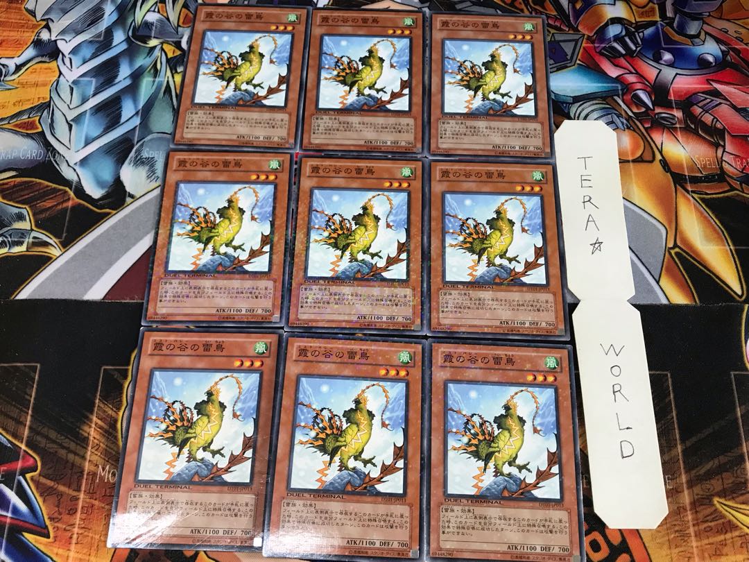 Mist Valley Thunderbird DT01 2 Duel Terminal, set of 9 Tera.