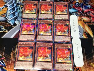 紅蓮地帯を飛ぶ鷹 DT09 3 デュエルターミナル 9枚セット てら