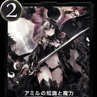 アミルの知識と魔力　1枚