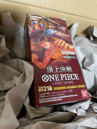 【完全未開封】ワンピース　頂上決戦　1box  テープ付き