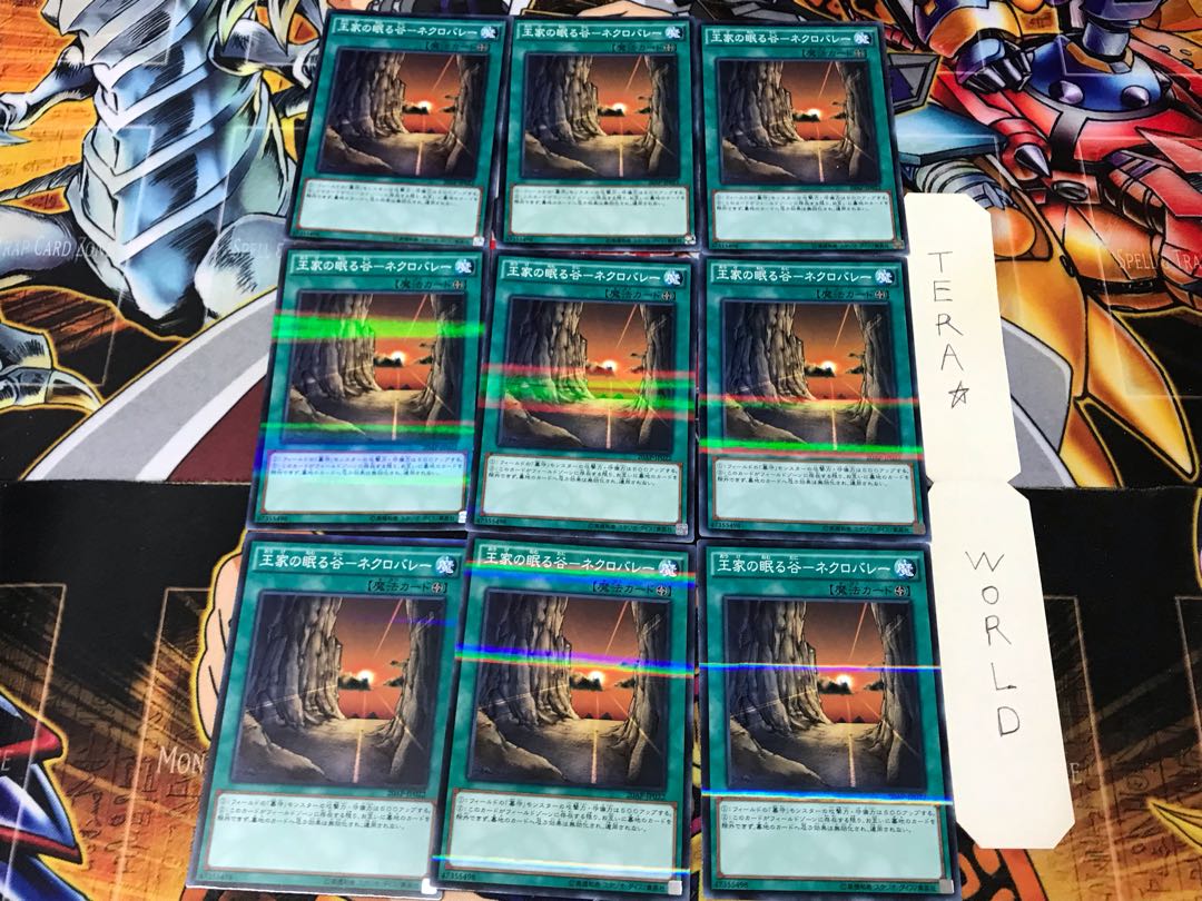 Valley of Sleep of Kings - Necro Valley 20AP 3 Normal Parallel Set of 9 Tera.