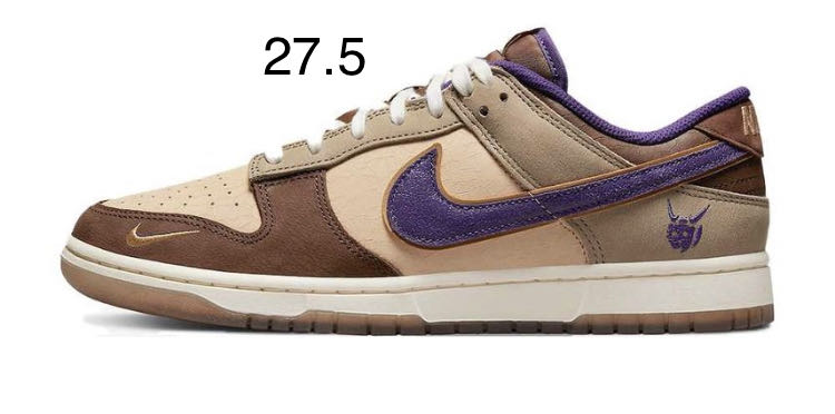 Unused 27.5 Nike Dunk Low "Setsubun" HoWight Onyx/Coat Purple/Khaki/Cacao Wow/Coconut Milk 27.5cm