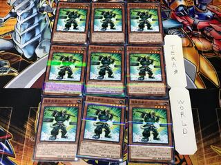 Psychic Heavy Warrior Ten B-N DBLE 1 Normal Parallel Set of 9 Tera.
