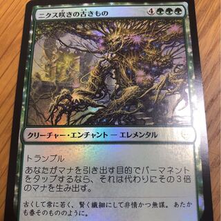 テーロス　ニクス咲きの古きもの　foil