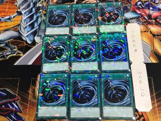 Mystical Space Typhoon SPTR 3 Normal Parallel 9-Card Set Tera
