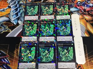 超量機獣エアロボロス SPWR 1 ノーマルパラレル 9枚セット てら