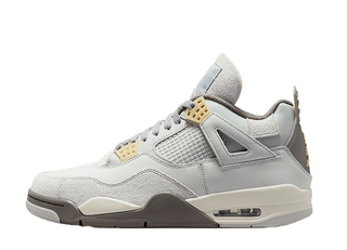 Nike Gs Air Jordan 4 Retro SE "Craft" Photon Dust/Pale Vanilla DV2262-021 23.5cm