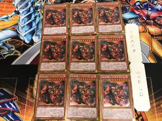 Flame Conquering Dragon - Blaster GS06 1 Gold, set of 9 Tera