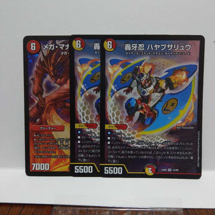 ハヤブサリュウ　メガマナロックドラゴン