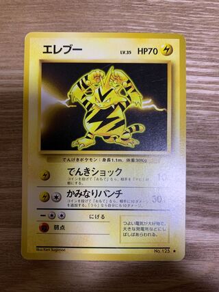 Electabuzz Old Back