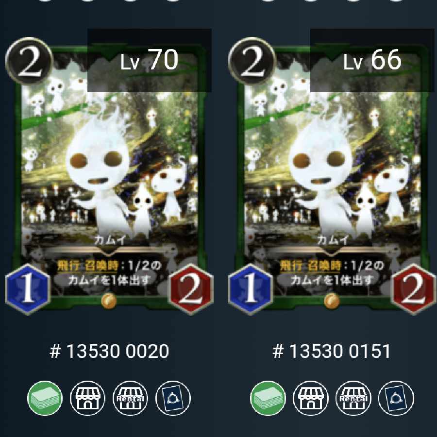 【最終値下げ】カムイ　2枚