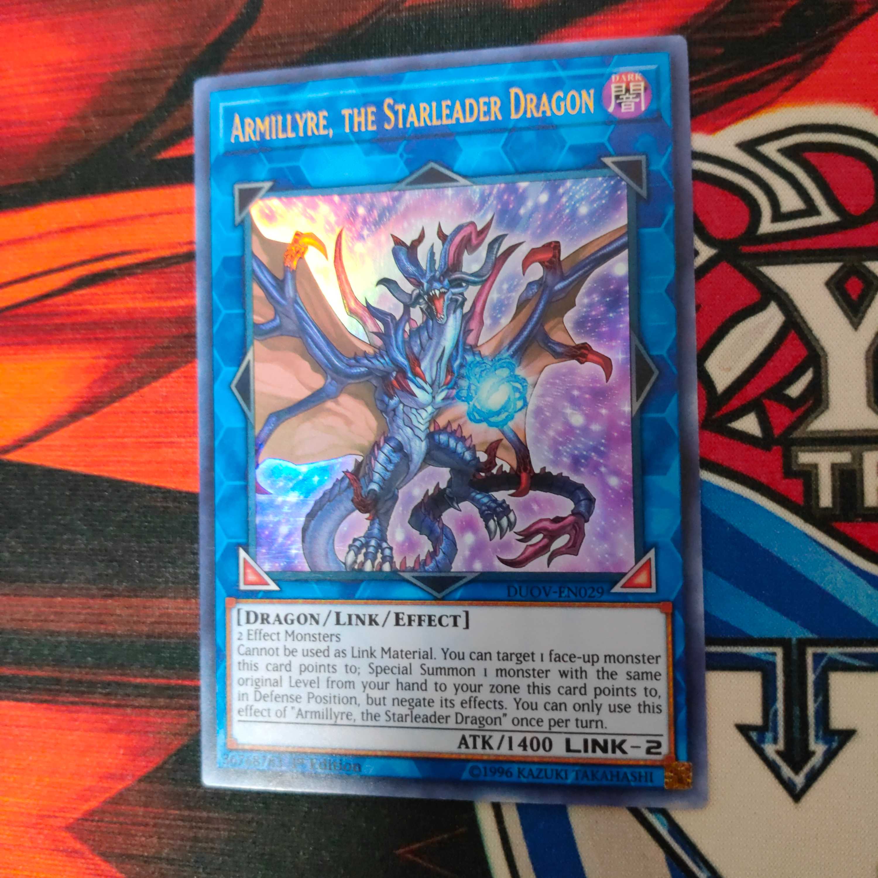 Yu-Gi-Oh! Armillyre, the Starleader Dragon Ultra Rare English
