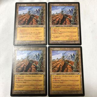 不毛の大地　テンペスト４枚セット