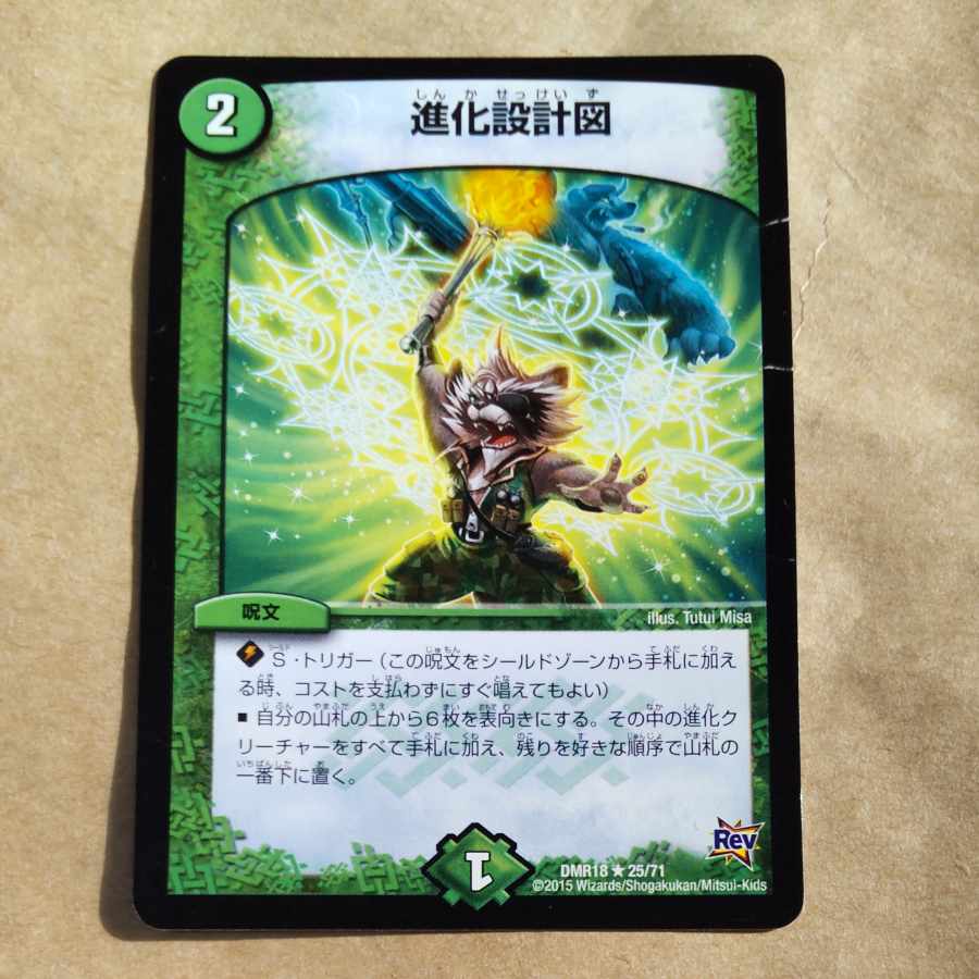 Evolutionary blueprints, 1 copy, scratched