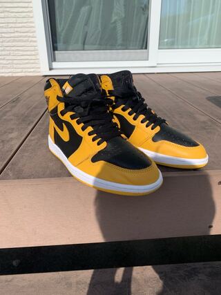 Nike Air Jordan 1 Retro High Og "Paran" Paran/Black Wight 555088-701 28.5cm