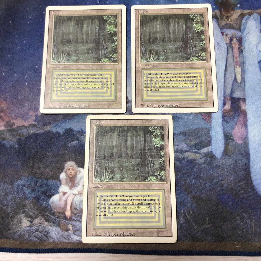 bayou リバイズド英語３枚セット