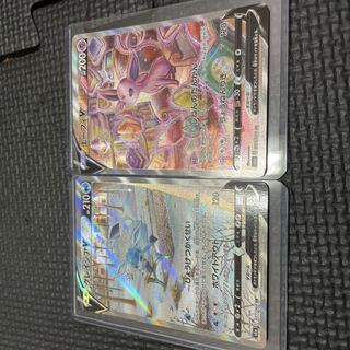 エーフィV SR SA 080/069 グレイシアV SR SA 077/069 ２枚