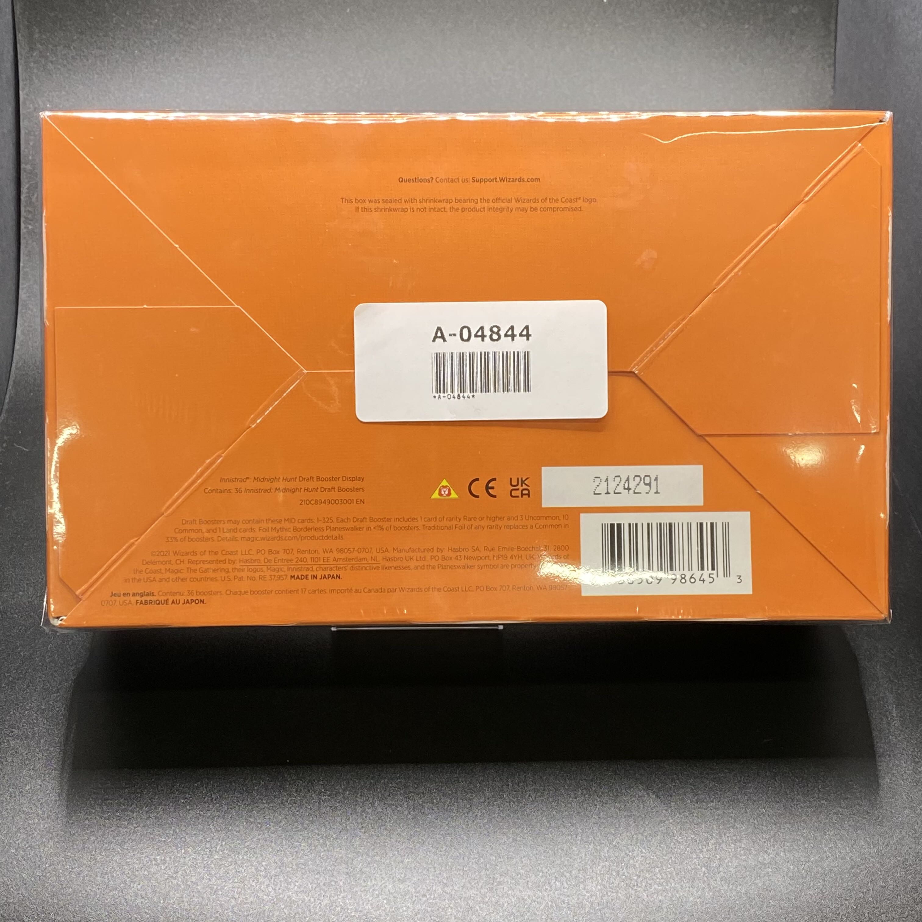 English Innistrad: The Hunt During True Night Draft Flareon Unopened Box with Shrink