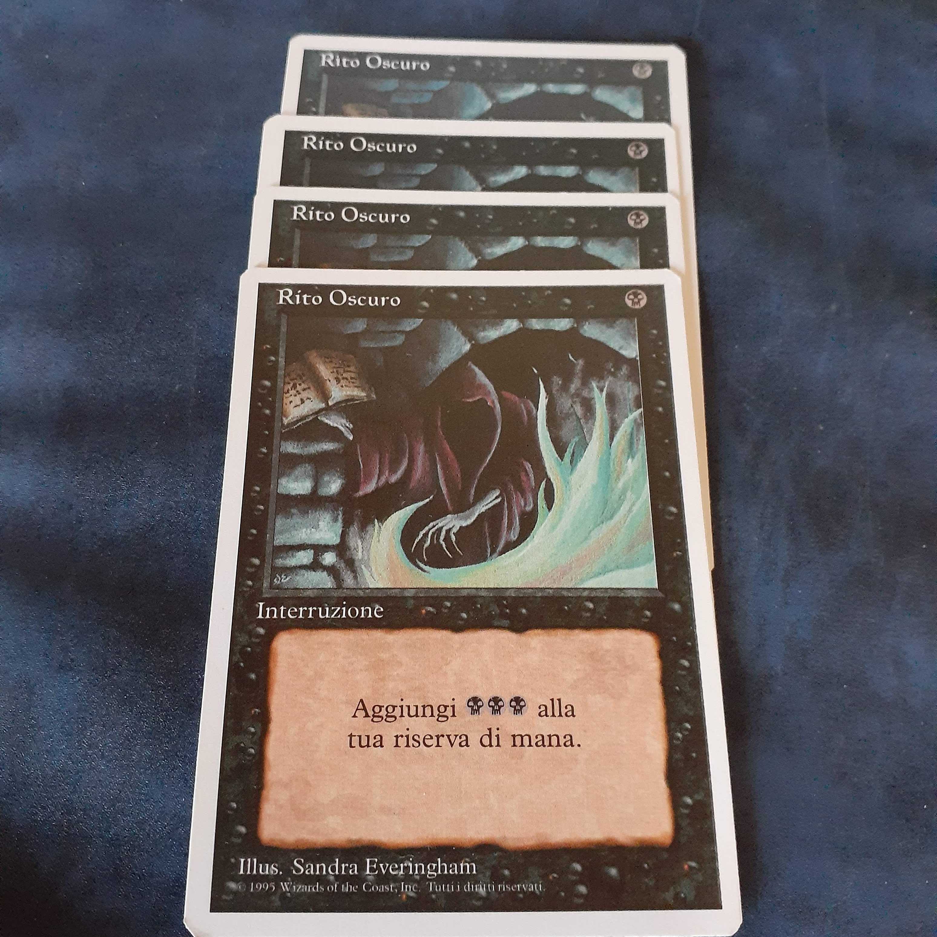 他言語・暗黒の儀式4枚