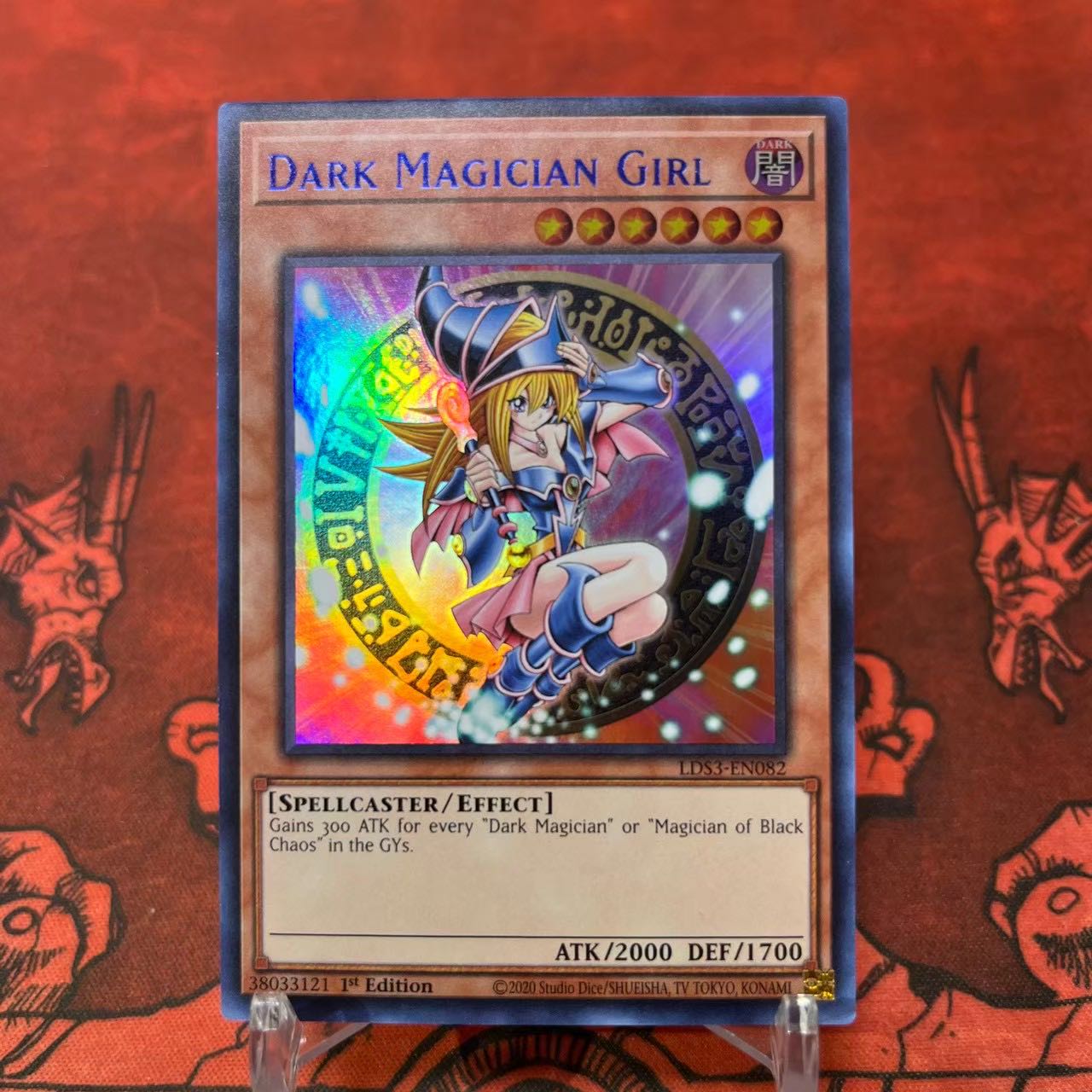Yu-Gi-Oh [English] Dark Magician Girl Blue Ultra