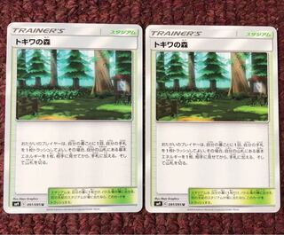 トキワの森 2枚