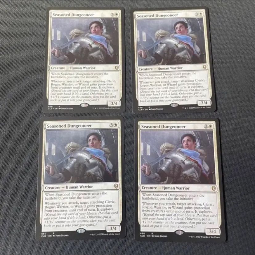 練達の地下探検家 英語版 4枚