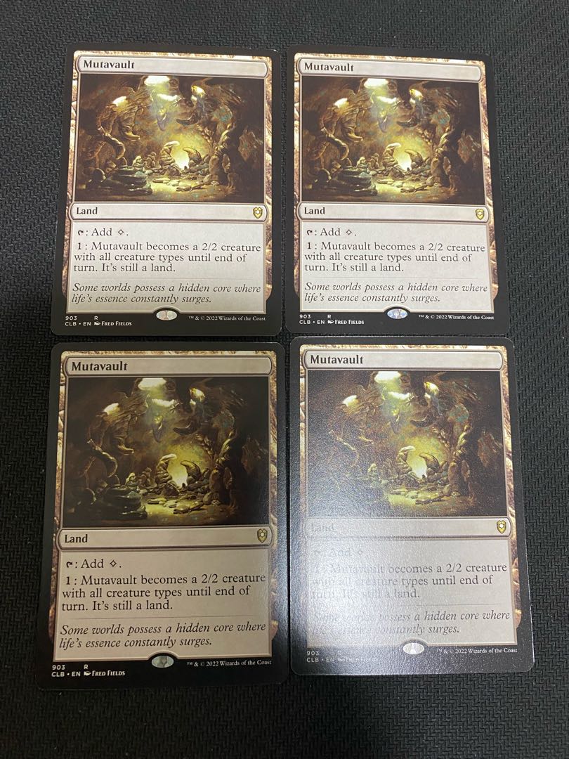 Mutavault CLB English version up to 4 copies (price per copy)