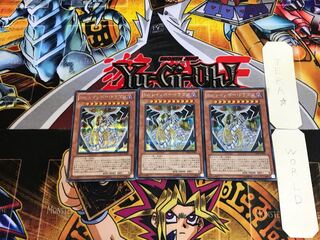 Malefic Rainbow Dragon YMP1 3 Secret 3-card set Tera