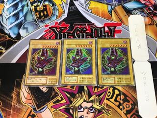 ブラック・マジシャン 7 初期ver ウルトラ 3枚セット てら