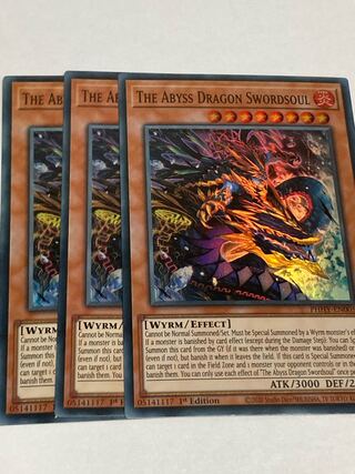 Abyssal phase sword dragon English EU edition 3 copies
