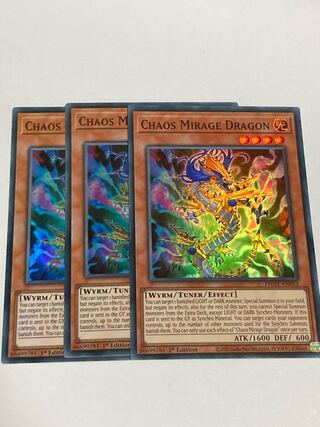 Chaos Mirage Dragon English EU edition 3 copies