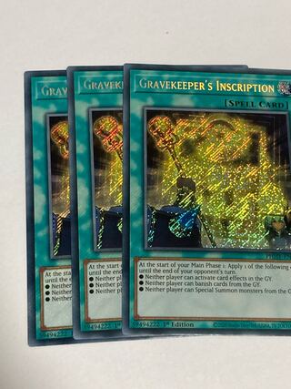 Gravekeeper's Brand English EU edition 3 copies