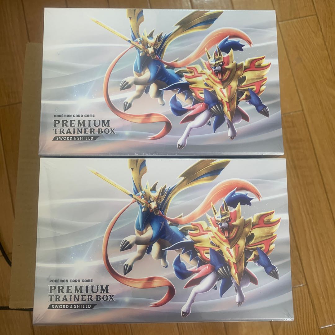 プレミアムトレーナーボックス ソード＆シールド 未開封BOX PK-57 1BOX