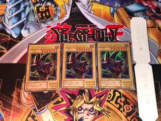 Dark Magician P4 2nd period ver 8 Ultra, set of 3 Tera.