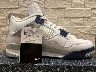 Nike Air Jordan 4 "Midnight Ne Minar" Ho Wight/Midnight Ne Minar DH6927-140 27.5cm