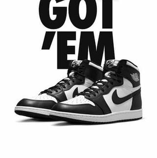 Nike Air Jordan 1 High '85 "Black/White" 26.5cm