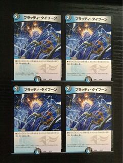 ブラッディタイフーン 4枚