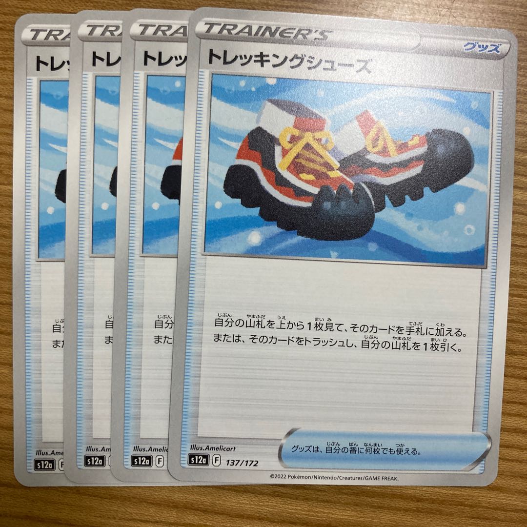 Trekking shoes 137/172 4 pieces