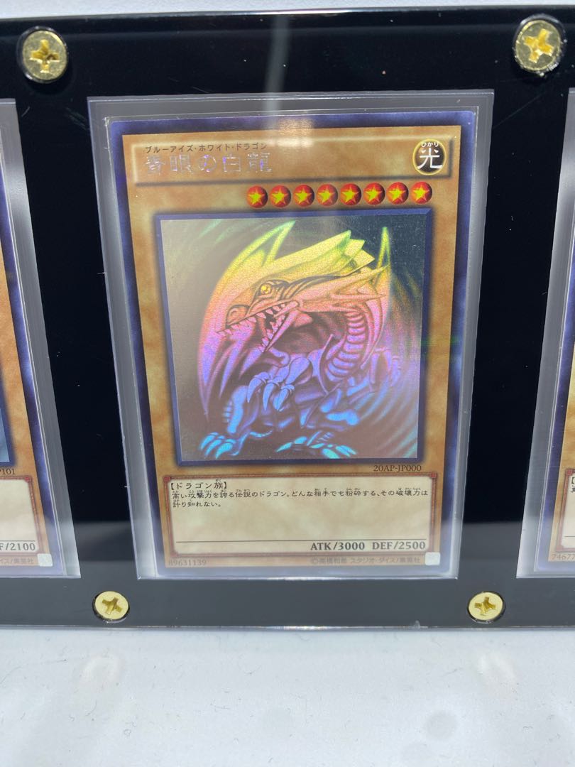 Beautiful] Blue-Eyes White Dragon Red-Eyes Black Dragon Black Magician Holographic