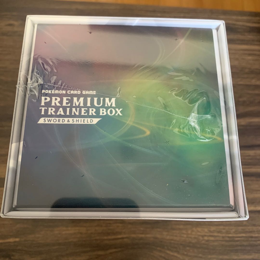 Pokémon Card Game Sword and Shield Premium Trainer Box, unopened shrink-wrapped.
