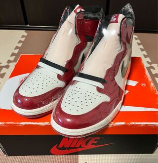 Nike Air Jordan 1 High OG "Disappear&Found/Chicago" Varsity Red/Black/Sail/Muslin DZ5485-612 26.5cm