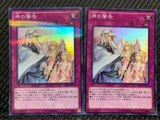 【ぽぽたん】遊戯王 -847 神の警告 2枚 パラレル